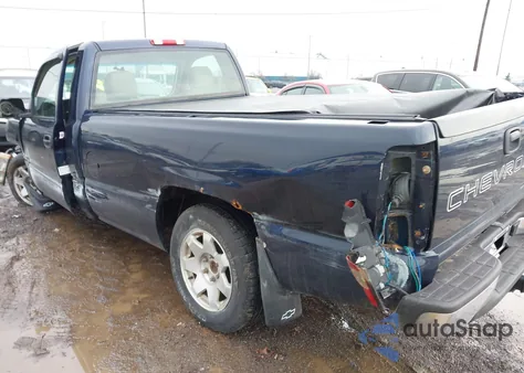 2005 Chevrolet Silverado 1500 Work Truck из США, поврежденный, VIN 1GCEC14X15Z275485